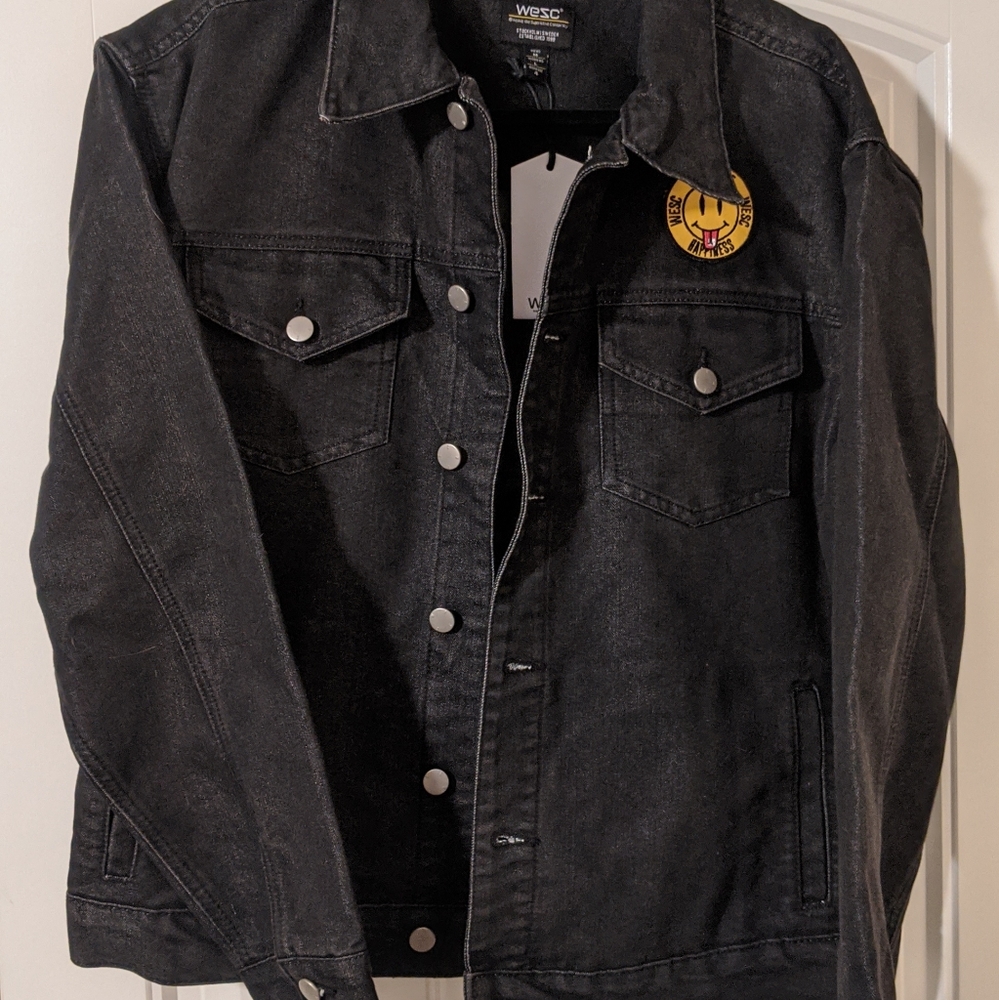 Wesc "Hardcore happiness"  demin jacket